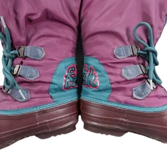 Sorel Boots Womens 6 Snow Winter Tall Retro Freestyle Waterproof Active Lace Up - Picture 12 of 15